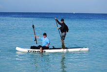 Load image into Gallery viewer, Tower Xplorer Inflatable 14' Stand Up Paddle Board - (8 Inches Thick) - Universal SUP Wide Stance - Premium SUP Bundle (Pump & Adjustable Paddle Included) - Non-Slip Deck - Youth and Adult