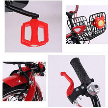 Load image into Gallery viewer, HLH-Fitness Equipment Durable Children's Bicycle Kids Boys Gilrs Bike with Stablizers 12inch Age 3-5Y Non-Slip (Color : Red)