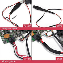 Load image into Gallery viewer, Ginsco 270Pcs 3:1 Shrink Ratio Dual Wall Adhesive Lined Heat Shrink Tubing Tube 6 Size: 3/8",1/4",3/16",1/8",3/32",1/16", 2 Color KIT Black Red