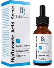 Load image into Gallery viewer, New Vitamin C Serum With Hyaluronic Acid - Best Anti Aging Serum - Wrinkle and Dark Spot Remover - Organic Topical Facial Pure Serum for Oily and Combination Skin - Face Moisturizer