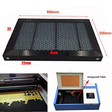 Load image into Gallery viewer, Honeycomb Working Table 300mmx 500mm Customizable Size Work Bed Laser Parts for CO2 Laser Engraver Cutting Machine 11.81x19.69 inch