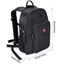 Load image into Gallery viewer, Smatree Mavic Pro Backpack with Multi Battery Charger Compatible for DJI Mavic Platinum/DJI Mavic Pro Fly More Combo/GoPro Hero 2018/Hero 9/8/7/6/5/4/3+/3