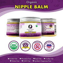Load image into Gallery viewer, Best Nipple Cream for Breastfeeding Relief (2 oz) - Provides Immediate Relief To Sore, Dry And Cracked Nipples Even After A Single Use - PEDIATRICIAN TESTED - USDA Certified Organic (1 Jar)