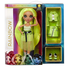 Load image into Gallery viewer, Rainbow High Karma Nichols – Neon Green Fashion Doll with 2 Doll Outfits to Mix & Match and Doll Accessories, Great Gift for Kids 6-12 Years Old