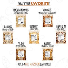 Load image into Gallery viewer, Just Roasted Almonds (Whole, Non-GMO, Certified Gluten Free, Protein Fiber) (Un-Salted, 3LB)