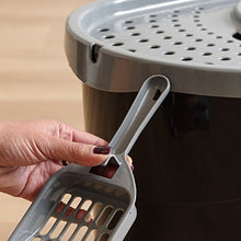 Load image into Gallery viewer, IRIS USA Top Entry Cat Litter Box with Cat Litter Scoop TECL-20