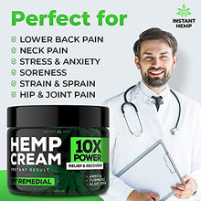Load image into Gallery viewer, Instant Hеmp Раin Rеliеf Cream - Relieve Muscle, Joint & Arthritis раin - Natural Hеmp Extract for Arthritis, Foot & Back Раin - 2oz