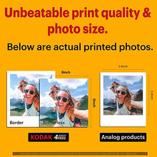 Load image into Gallery viewer, Kodak Mini 3 Retro Portable Photo Printer, Compatible with iOS, Android & Bluetooth Devices, Real Photo: (3”x3”), 4Pass Technology & Laminating Process, Print Photos - White
