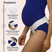 Load image into Gallery viewer, It's You Babe V2 Vulvar Varicosity, Pelvic Floor & Organ Prolapse Support | Reduce Swelling Pre & Postpartum | Maternity Compression Therapy & Hernia Belt | Pregnancy Must Haves, Small