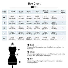 Load image into Gallery viewer, Miss ord Women's V Neck Long Sleeve Sequined Cocktail Mini Dress (Small, Black)