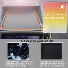 Load image into Gallery viewer, JKCOVER Dashboard Mats Compatible with Subaru Crosstrek/Impreza 2018-2022 and Subaru Forester 2019-2022 Accessories Center Console Liner Mats Inserts Rubber mats (Orange)