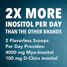 Load image into Gallery viewer, THERALOGIX Ovasitol Inositol Powder 90 Day Supply | Optimal 40:1 Blend of 4,000mg Myo Inositol & 100mg D-Chiro Inositol Daily | Hormonal & Ovarian Support for Women | Made in USA and NSF Certified