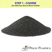 Load image into Gallery viewer, Polly Plastics Rock Tumbler Tumbling Media Grit Kit & Plastic Filler Pellets
