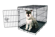 Load image into Gallery viewer, Carlson Pet Products Secure and Foldable Single Door Metal Dog Crate, Medium