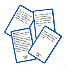 Load image into Gallery viewer, Spin The Bottle - Party Card Game for Adults. are You Ready for Endless Laughs and Crazy Dares? 3 Different Stages with 200 Cards Included.