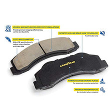 Load image into Gallery viewer, Goodyear Brakes GYD1543 Premium Ceramic Automotive Front Disc Brake Pads Set Vehicle Replacement Part for Dodge Attitude, Hyundai Accent, Azera, Kia