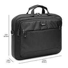 Load image into Gallery viewer, Amazon Basics 15.6-Inch Laptop Computer and Tablet Shoulder Bag Carrying Case, Black