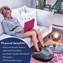 Load image into Gallery viewer, Miko Shiatsu Foot Massager With Deep-Kneading, Multi-Level Settings, And Switchable Heat Charcoal Grey