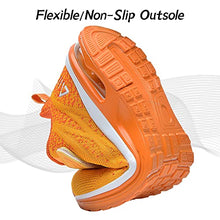 Load image into Gallery viewer, PERSOUL Air Shoes for Boys Girls Kids Children Tennis Sports Athletic Gym Running Sneakers (Yellow Size 2.5 Child)