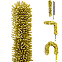 Load image into Gallery viewer, Docapole 7-30 Foot Extension Pole + Microfiber Flex-and-Stay Ceiling Fan Duster Bundle