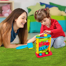 Load image into Gallery viewer, Award Winning Durable Pound A Ball, Stacking, Learning, Active, Early Developmental Montessori Toy, Fun Gift for Toddler & Kids - STEM Developmental Educational Toys - Great Birthday Gift