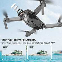 Load image into Gallery viewer, NEHEME NH525 Foldable Drones with 720P HD Camera for Adults, RC Quadcopter WiFi FPV Live Video, Altitude Hold, Headless Mode, One Key Take Off for Kids or Beginners with 2 Batteries 22mins