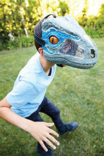 Load image into Gallery viewer, JURASSIC WORLD CHOMP 'N ROAR MASK Velociraptor "Blue"