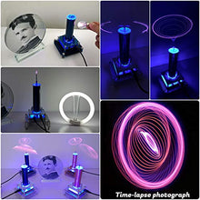 Load image into Gallery viewer, Joytech Music Tesla Coil Acrylic Base Shell Arc Plasma Loudspeaker Wireless Transmission Experiment Desktop Toy Model (YS03)