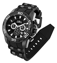 Load image into Gallery viewer, Invicta Men's Pro Diver Stainless Steel Quartz Watch with Silicone Strap, Black, 26 (Model: 22338)