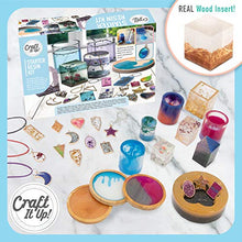 Load image into Gallery viewer, Resin Kit by Craft It Up! - Complete Starter Jewelry Making Resin Kit for Beginners - All Inclusive Craft Resin Starter Kit - Epoxy Resin Kit with Molds, Charms, Dyes & Dry Flowers Included - Gift Set