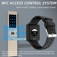 Load image into Gallery viewer, OYG 1.85" Smart Watch with NFC Function 20 Workout Modes, IP68 Waterproof Fitness Tracker with Heart Rate Blood Glucose Blood Pressure Blood Oxygen Spo2 Sleep Monitor for Android iOS