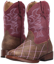 Load image into Gallery viewer, Roper Girls' Cross Cut, Brown, 7 Child US Big Kid