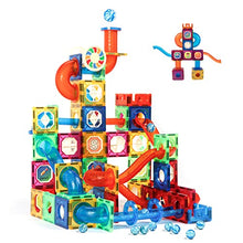 Load image into Gallery viewer, MAGBLOCK Magnetic Tiles Pipe Magnetic Blocks Magnets Toys for Kids Toddler Toys Magnetic Building Set Magnet Tiles Building Block for Girl Boy Toys 176PCS