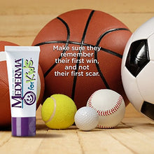 Load image into Gallery viewer, Mederma Kids Skin Care for Scars - Reduces the Appearance of Scars - #1 Pediatrician Recommended Product for Kids' Scars - Goes on Purple, Rubs in Clear - Kid-Friendly Scent - 20 Grams