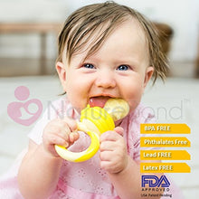 Load image into Gallery viewer, NatureBond Baby Food Feeder/Fruit Feeder Pacifier (2 Pack) - Infant Teething Toy Teether | Includes Additional Silicone Sacs