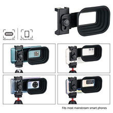Load image into Gallery viewer, JJC Cell Phone Anti-Reflection Camera Lens Hood for iPhone and Android to Block Reflection and Glare When Shooting Through Glass Window, Great Tool for Taking Reflection-Free Clear Photos and Videos