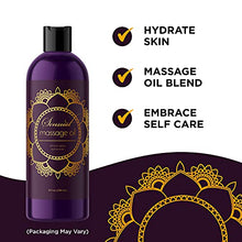 Load image into Gallery viewer, Aromatherapy Sensual Massage Oil for Couples - Relaxing Full Body Massage Oil for Date Night with Sweet Almond Oil - Vegan Lavender Massage Oil for Massage Therapy Smooth Gliding Formula (8 Fl Oz)