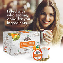 Load image into Gallery viewer, Super Organics Metabolism Oolong Tea Pods With Superfoods & Probiotics | Keurig K-Cup Compatible | Weight & Metabolism, Slim Tea | USDA Certified Organic, Vegan, Non-GMO, Natural & Delicious Tea, 12ct