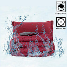 Load image into Gallery viewer, Homelike Moment Lightweight Comforter Set King Burgundy Red All Season Down Alternative Comforter Set Summer Duvet Insert 3 Piece - 1 Comforter with 2 Shams Reversible King Size Burgundy/Dark Grey