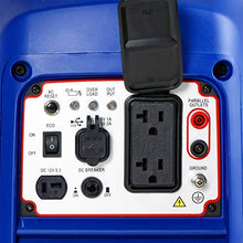Load image into Gallery viewer, AlphaWorks Generator Inverter with Gas Engine 2250 Watts Portable Power Supply Super Quiet Outdoor Generators 79cc 4-Stroke Capacity 2-120VAC 60Hz Sockets 1-12V DC Outlet s EPA Certified
