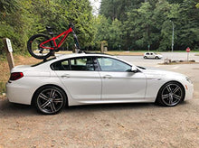 Load image into Gallery viewer, ROCKBROS Rooftop Bike Rack Sucker Quick Release Upright Bike Carrier for Car 1 Bike Black