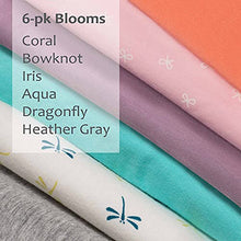 Load image into Gallery viewer, Intimate Portal Maternity Underwear Under the Bump Pregnancy Postpartum Panties Womens Cotton Briefs 6-Pk Blooms L