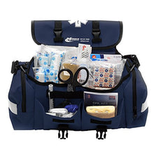 Load image into Gallery viewer, MFASCO - First Aid Kit - Complete Emergency Response Trauma Bag - for Natural Disasters - Blue