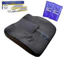 Load image into Gallery viewer, Doctor Butler's Hemorrhoid & Fissure Ointment and Orthopedic Memory Foam Cushion Bundle