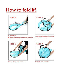 Load image into Gallery viewer, Dyna-Living Kayak Wind Sail 42'' Foldable Popup Kayak Sail for Kayaking Circular Collapsible Kayak Sail Kit for Boat Sailboat Canoe Inflatables and Tandems