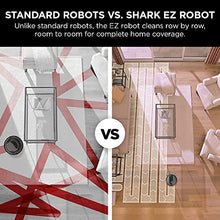 Load image into Gallery viewer, Shark AV911S EZ Robot Vacuum with Self-Empty Base, Bagless, Row-by-Row Cleaning, Perfect for Pet Hair, Compatible with Alexa, Wi-Fi, Gray