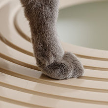 Load image into Gallery viewer, IRIS USA (586962) Top Entry Cat Litter Box with Cat Litter Scoop, White & Beige Punt-530, Large