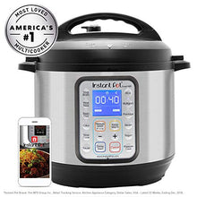 Load image into Gallery viewer, Instant Pot Smart WiFi 8-in-1 Electric Pressure Cooker, Sterilizer, Slow Cooker, Rice Cooker, Steamer, Saute, Yogurt Maker, Cake Maker, and Warmer, 6 Quart, 13 One-Touch Programs