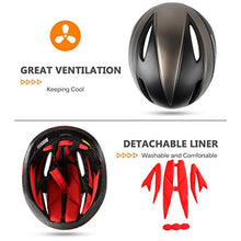 Load image into Gallery viewer, Shinmax Bike Helmet, Bicycle Helmet Men/Women CPSC Safety Standard with Detachable Magnetic Goggles Adjustable for Adult Road/Biking/Mountain Cycling Helmet BC-001 Bonus with Carrying Bag