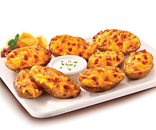 Load image into Gallery viewer, Farm Rich Loaded Potato Skins Stuffed with Cheddar Cheese and Bacon, Made with Real Idaho Potatoes, Frozen, 16 Ounces